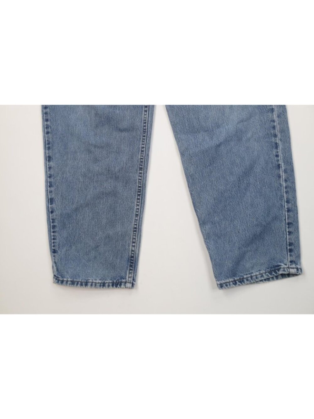 Vintage 90s Levis Silvertab Mens 33x32 Faded Baggy Fit Denim Jeans Blue USA - Picture 4 of 14